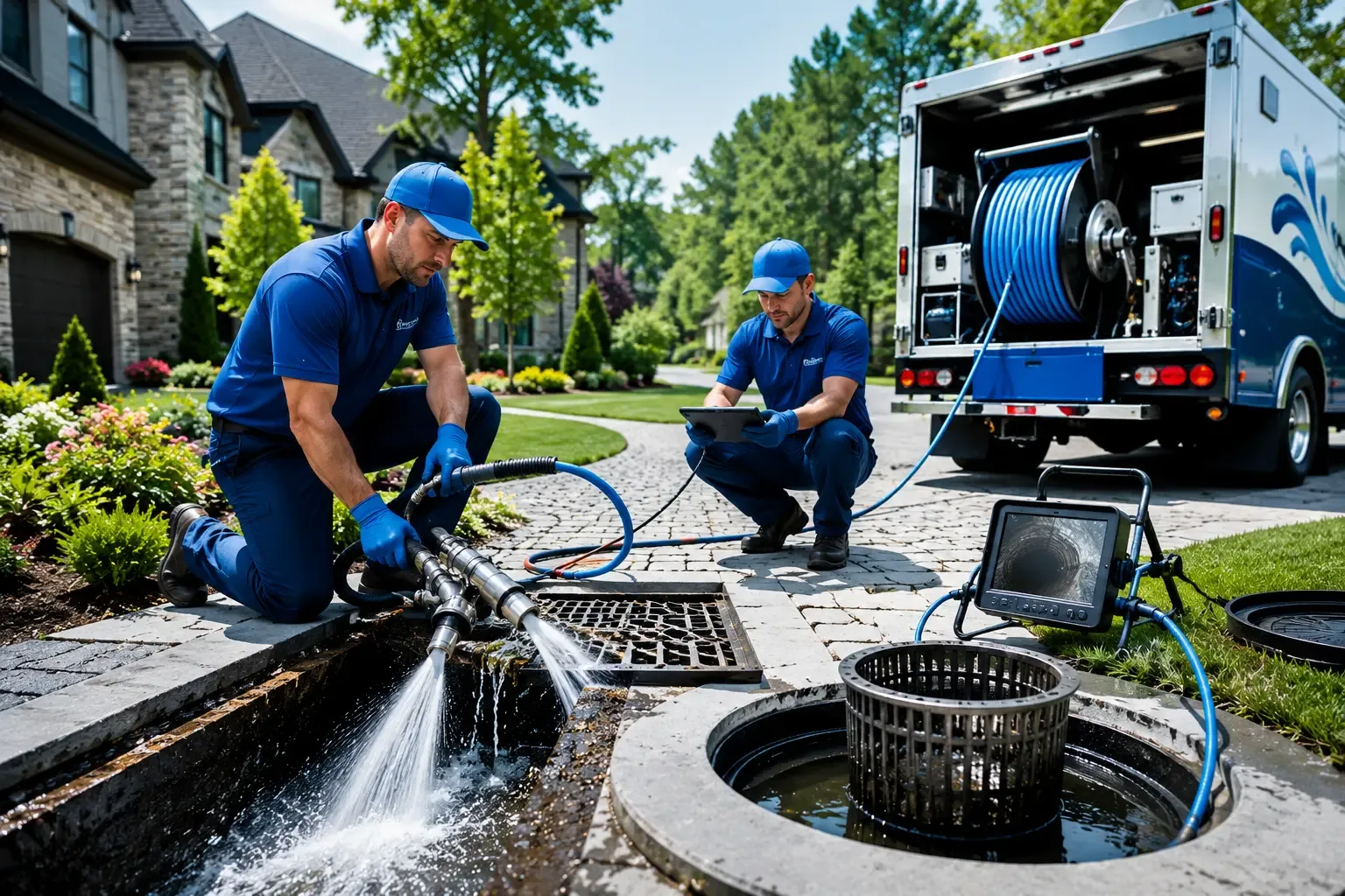 Local outdoor drain cleaning professionals in Commerce Township, MI