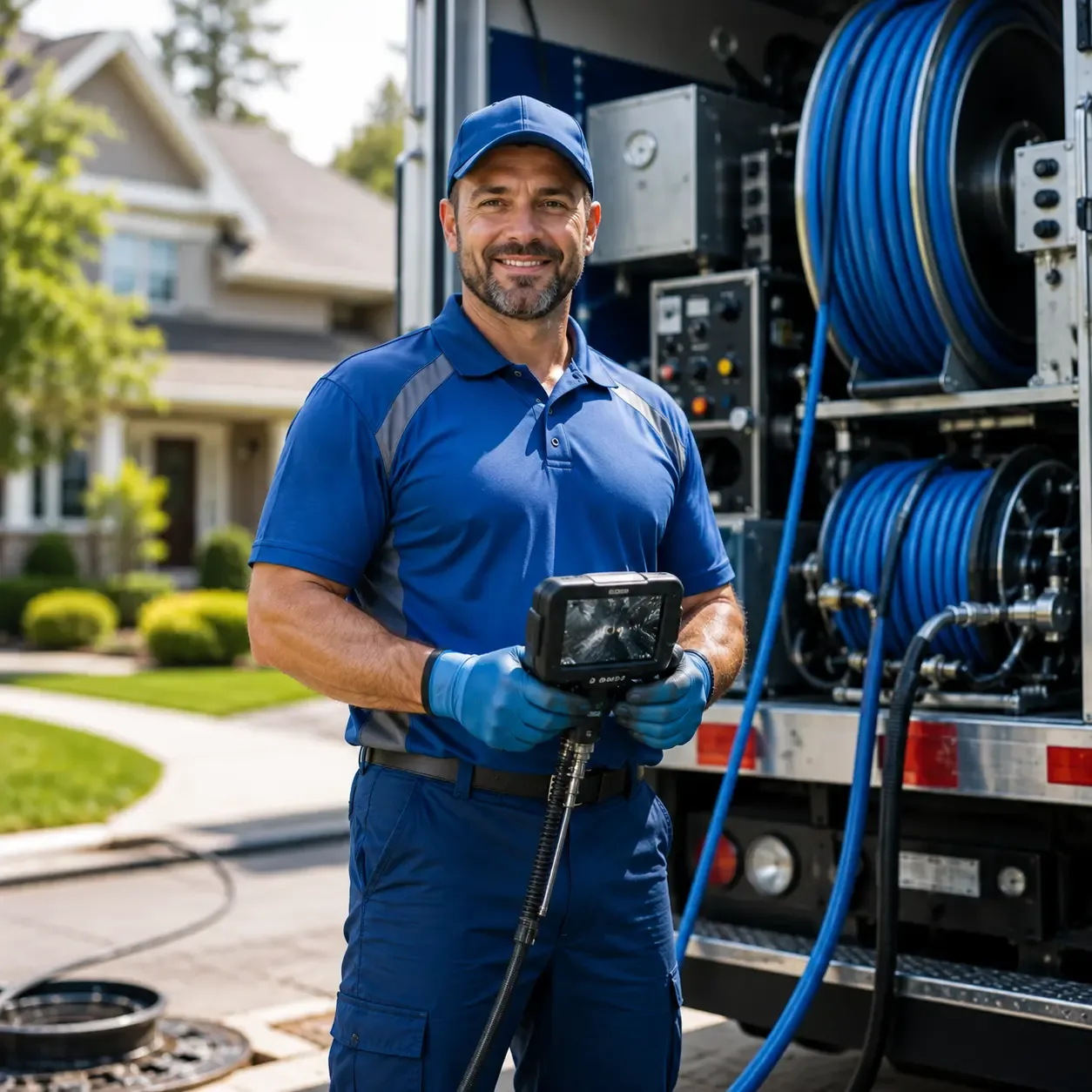 Local outdoor drain cleaning specialists in Commerce Township, MI